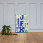 Travel Series - City Airports - New York City Canvas